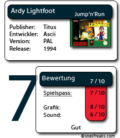 Bewertungskasten: Ardy Lightfoot bewertungskasten_ardylightfoot_ohne_sternRune