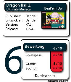 Bewertungskasten: Dragonball Z: Ultimate Menace bewertungskasten_dbz_ultimate_menace_ohne_Stern