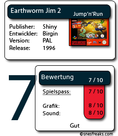 Bewertungskasten: Earthworm Jim 2 bewertungskasten_earthwormjim2_ohne_sternRune