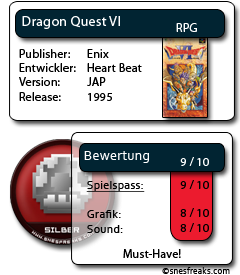 Bewertungskasten: Dragon Quest VI bewertungskasten DQVI ohne SternChronoMoogle